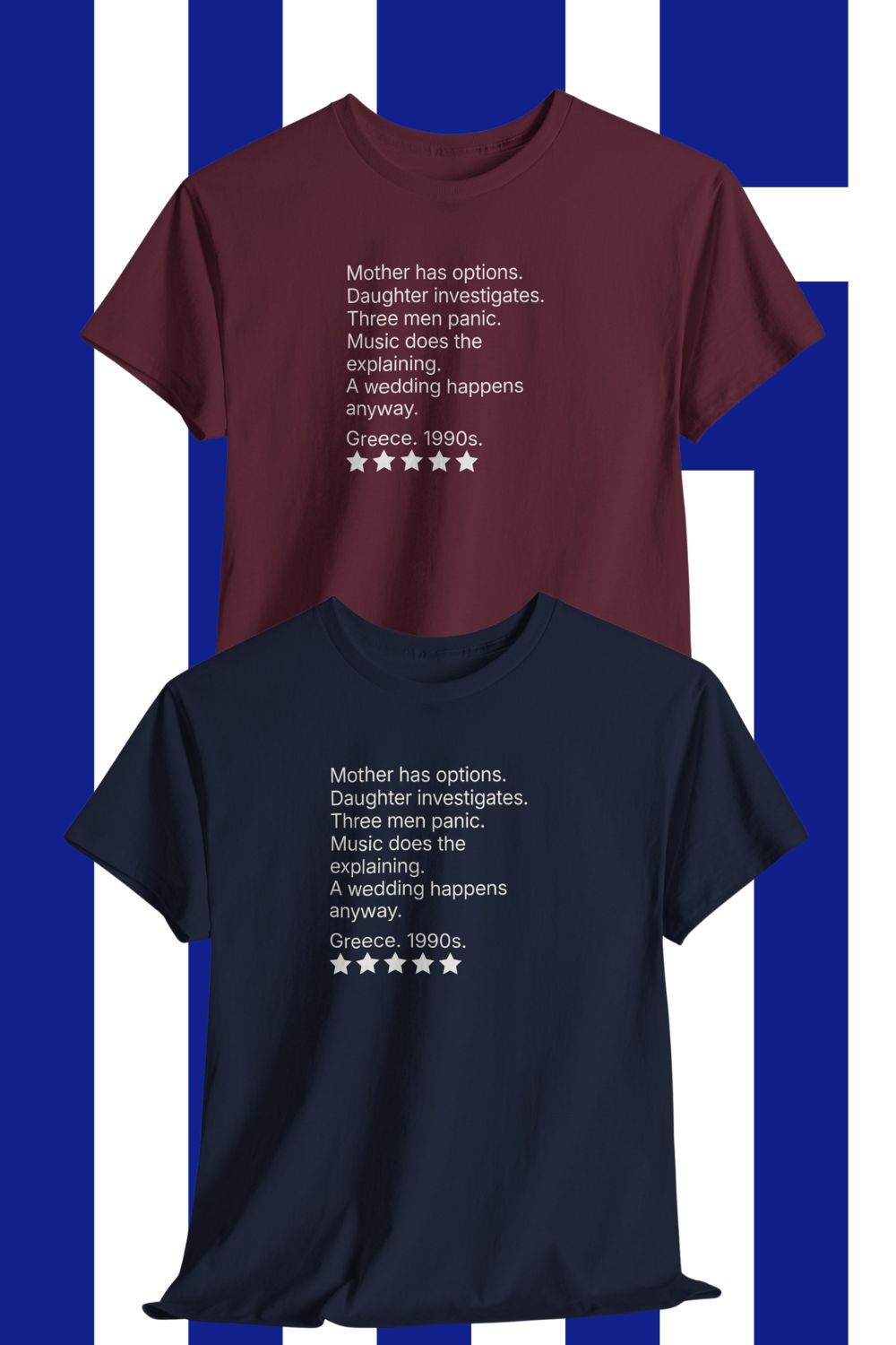 Men’s musical theatre review t-shirt | heavy cotton unisex fit