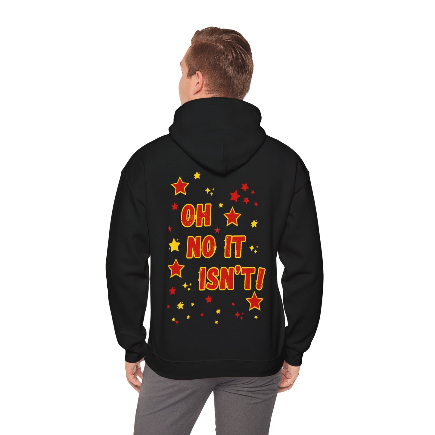 Men’s Pantomime Hoodie – Festive Black Hoodie for Panto Fans & Performers