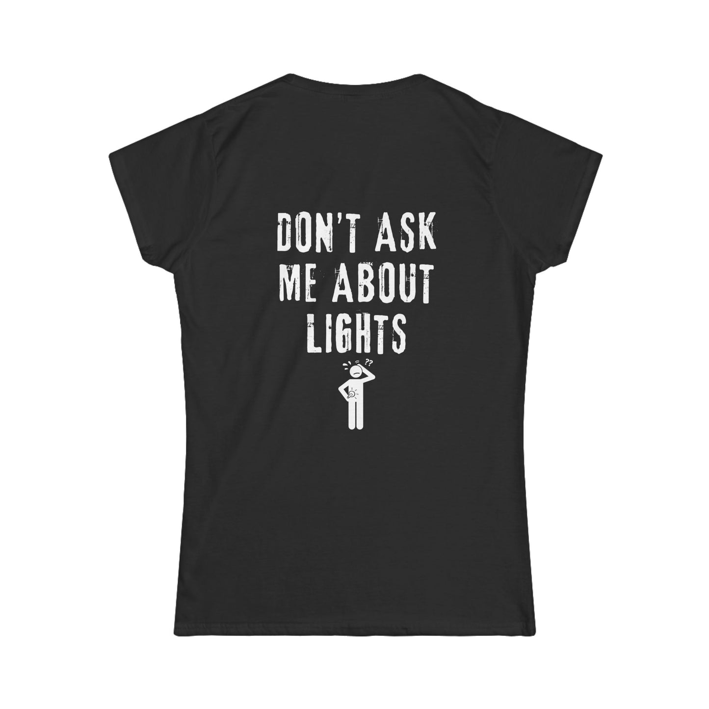 "I Am Sound" Women's Fitted Theatre Tech T-Shirt