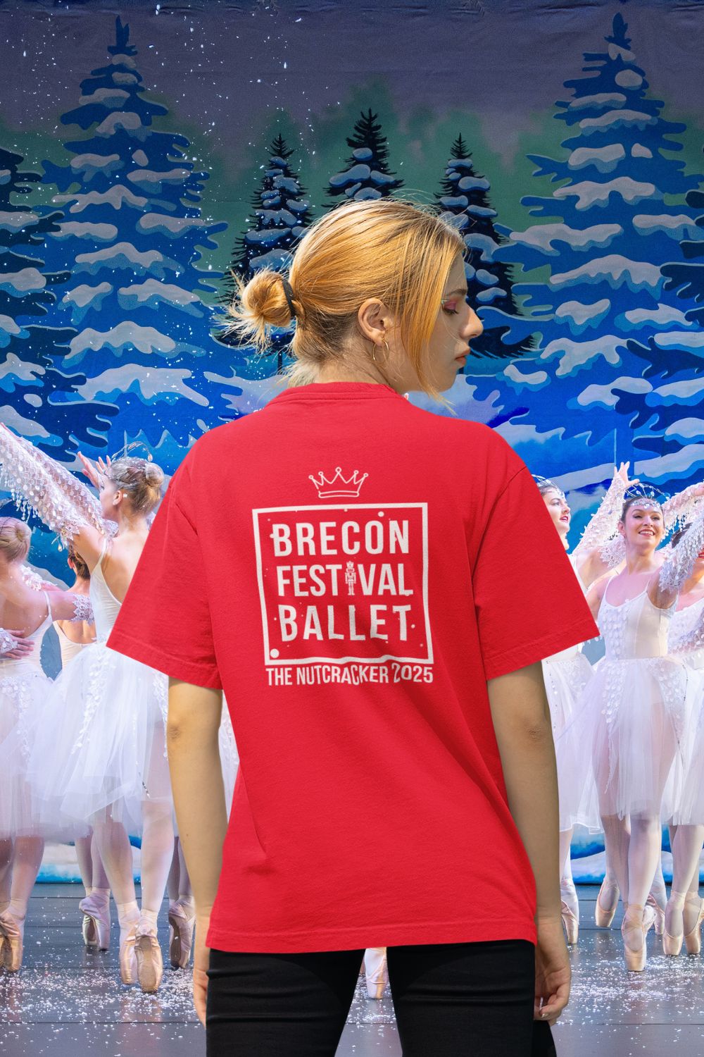 Nutcracker 2025 Adult T-Shirt – Show Your Support for Brecon Festival Ballet