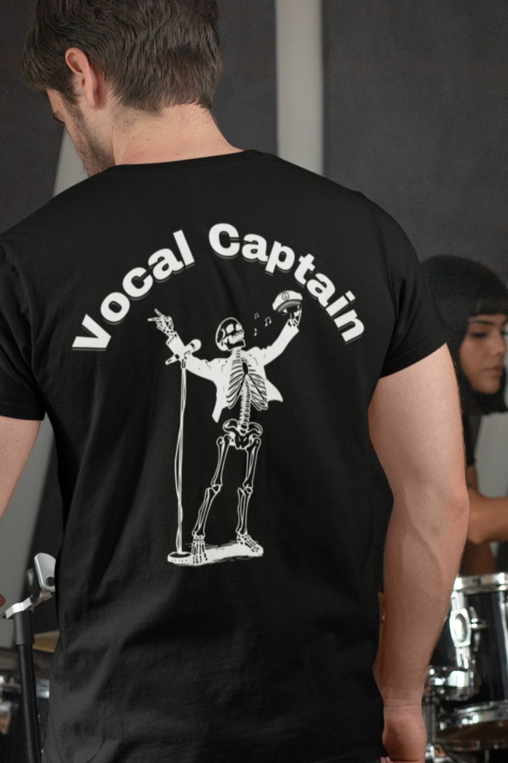 Men’s Vocal Captain T-Shirt – Unisex Fit for Choir & Theatre Leaders