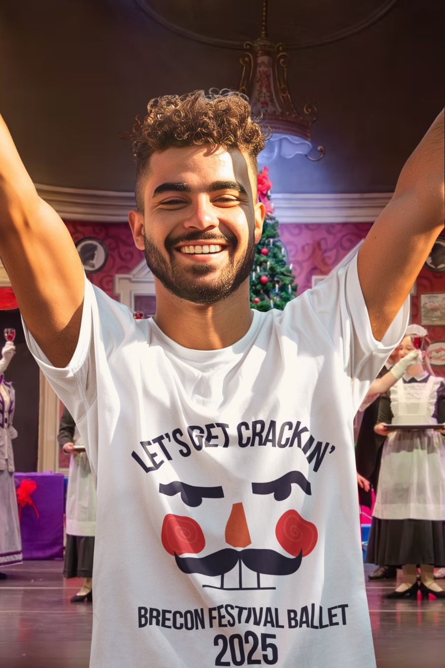 Let’s Get Crackin’ T-Shirt – Brecon Festival Ballet