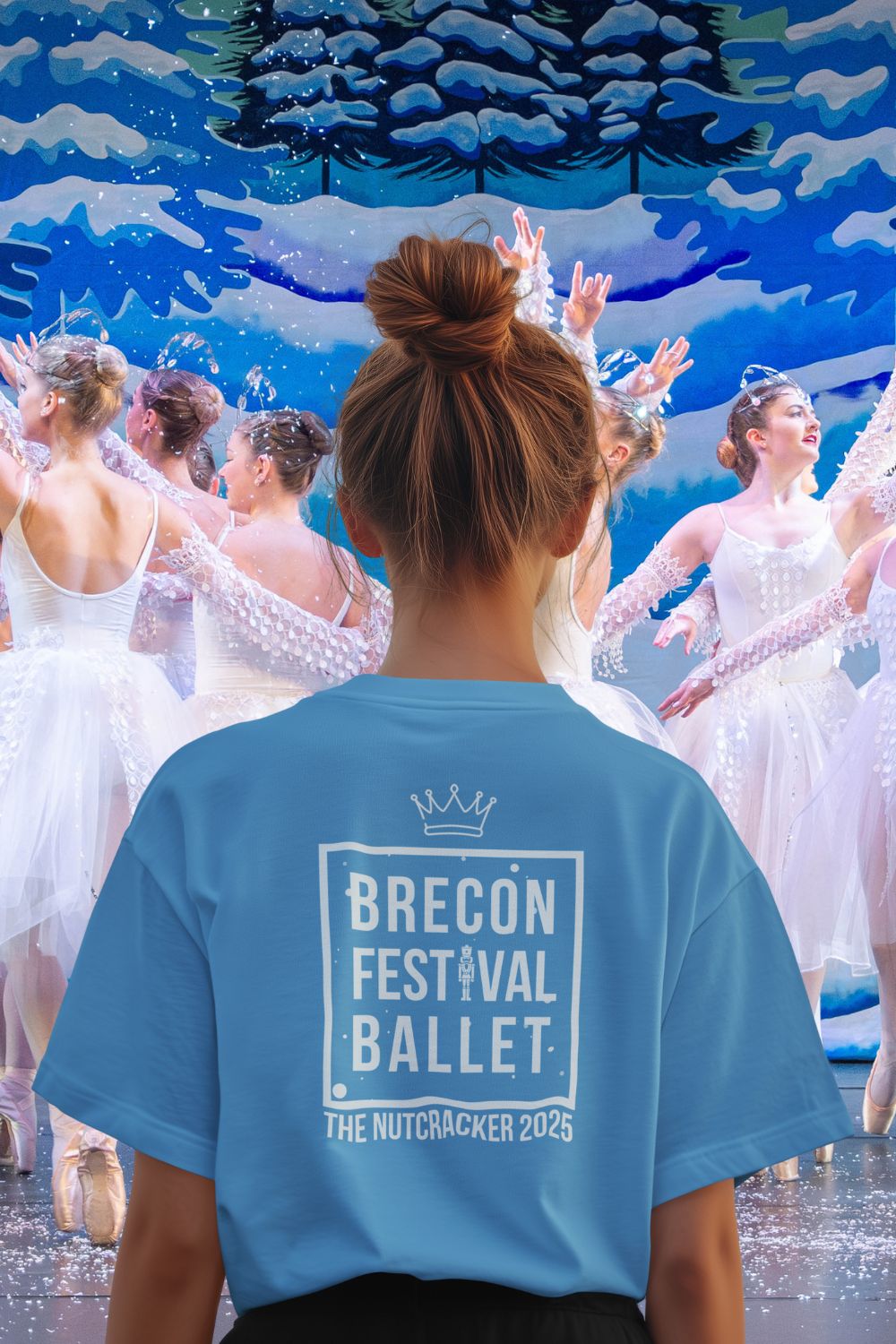 Nutcracker 2025 Kids T-Shirt – Brecon Festival Ballet