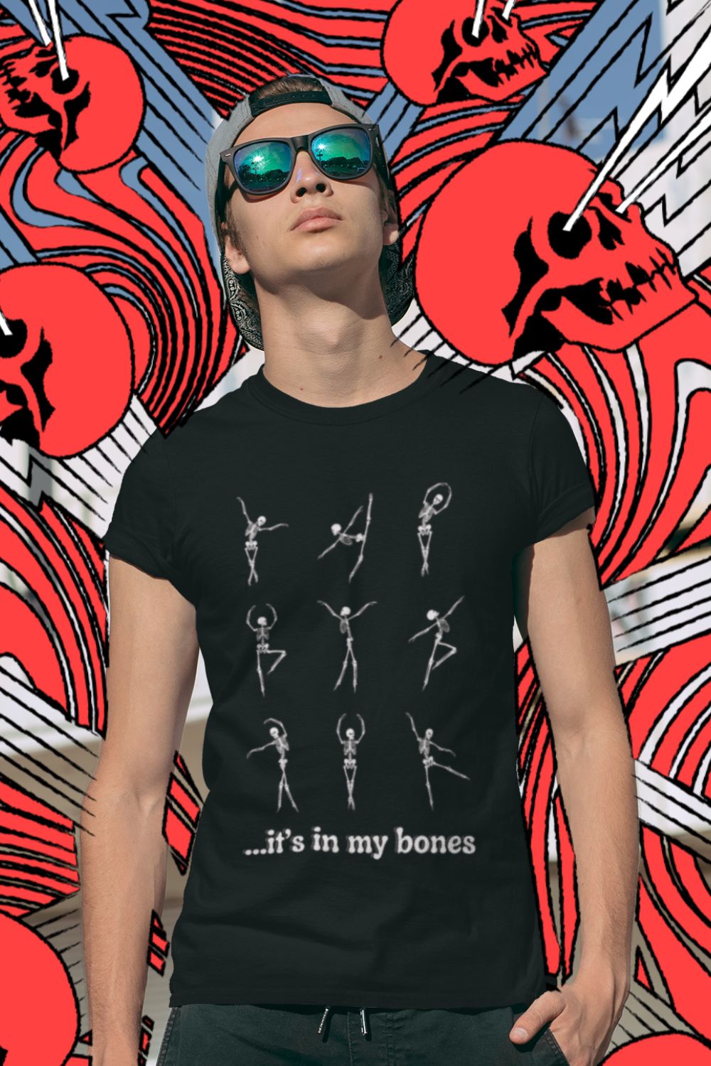 "It's in My Bones" Men's Ballet-Inspired T-Shirt - Unisex Fit