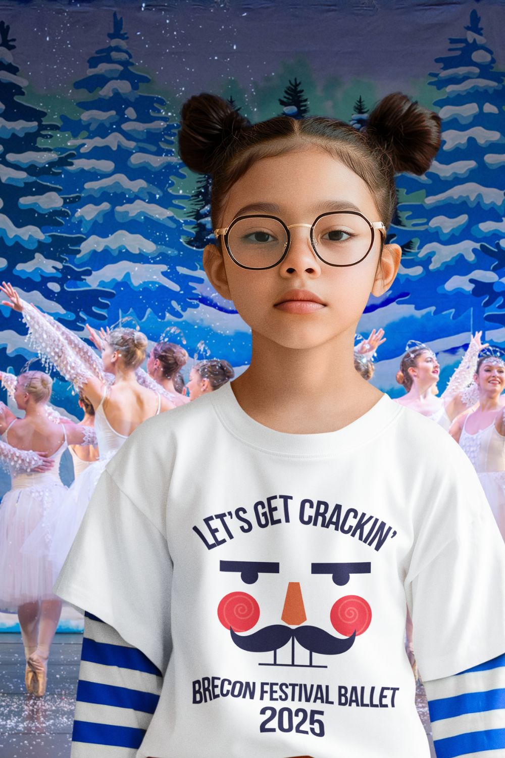 Let’s Get Crackin’ Kids T-Shirt – Brecon Festival Ballet