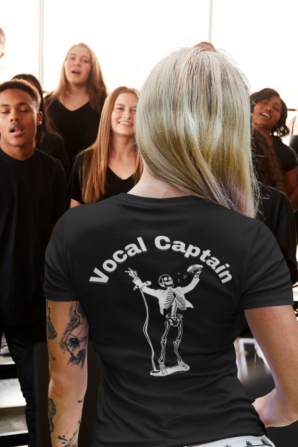 Women’s Vocal Captain T-Shirt – Slim Fit for Choir & Theatre Leaders