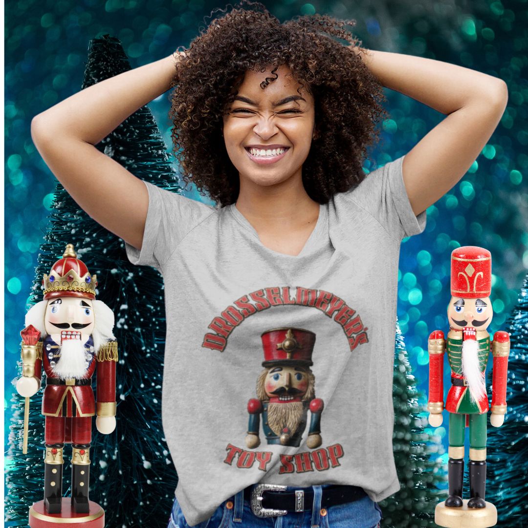 Drosselmeyer’s Toy Shop Nutcracker Ballet T-Shirt for Women – Unisex Fit