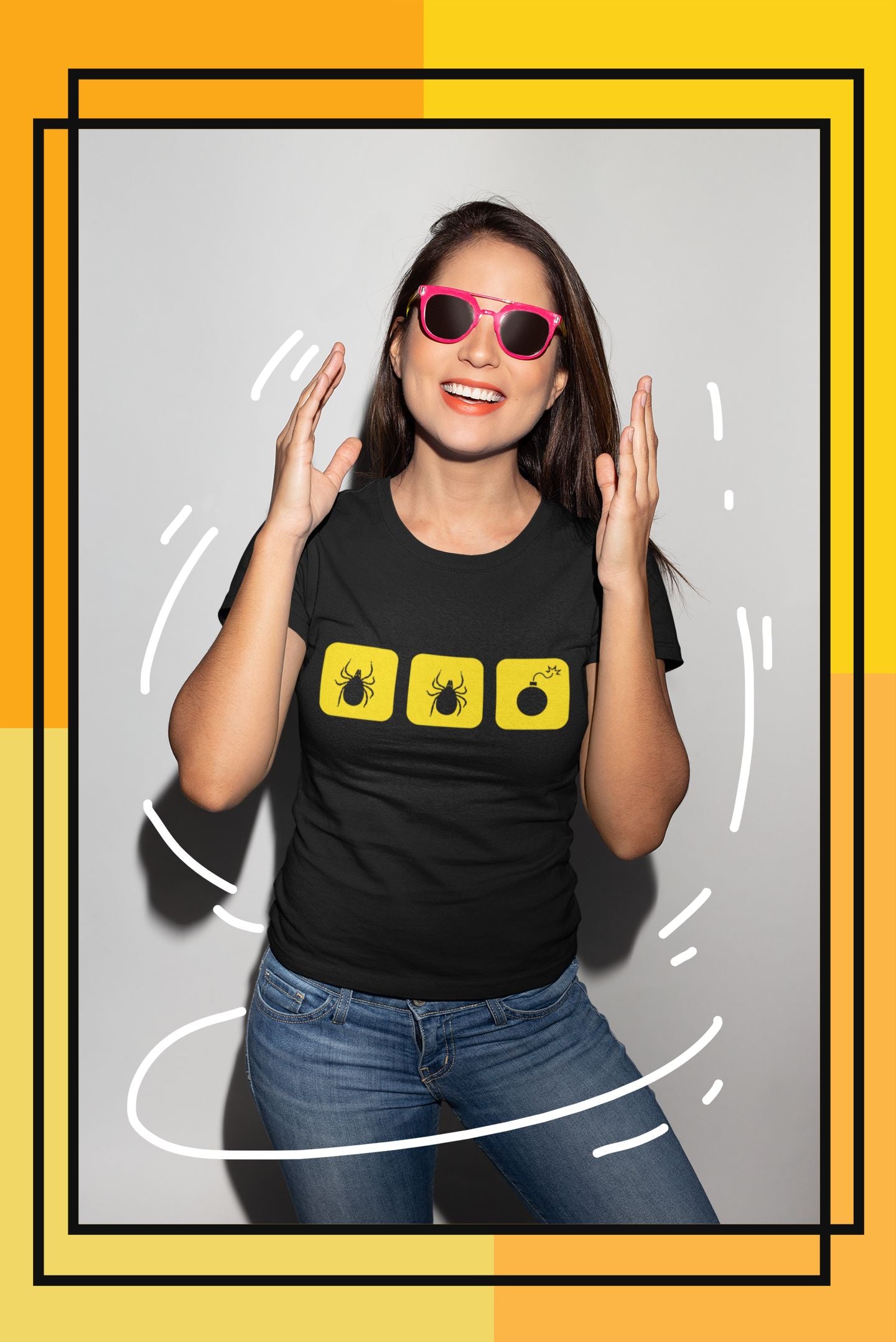 Women’s “Tic, Tic… BOOM!” T-Shirt – Bold Theatre-Inspired Design