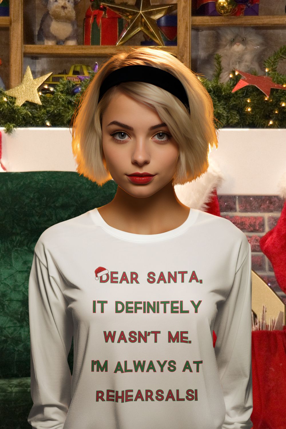 Unisex Ultra Cotton Long Sleeve T-Shirt – Festive Theatre Christmas Gift
