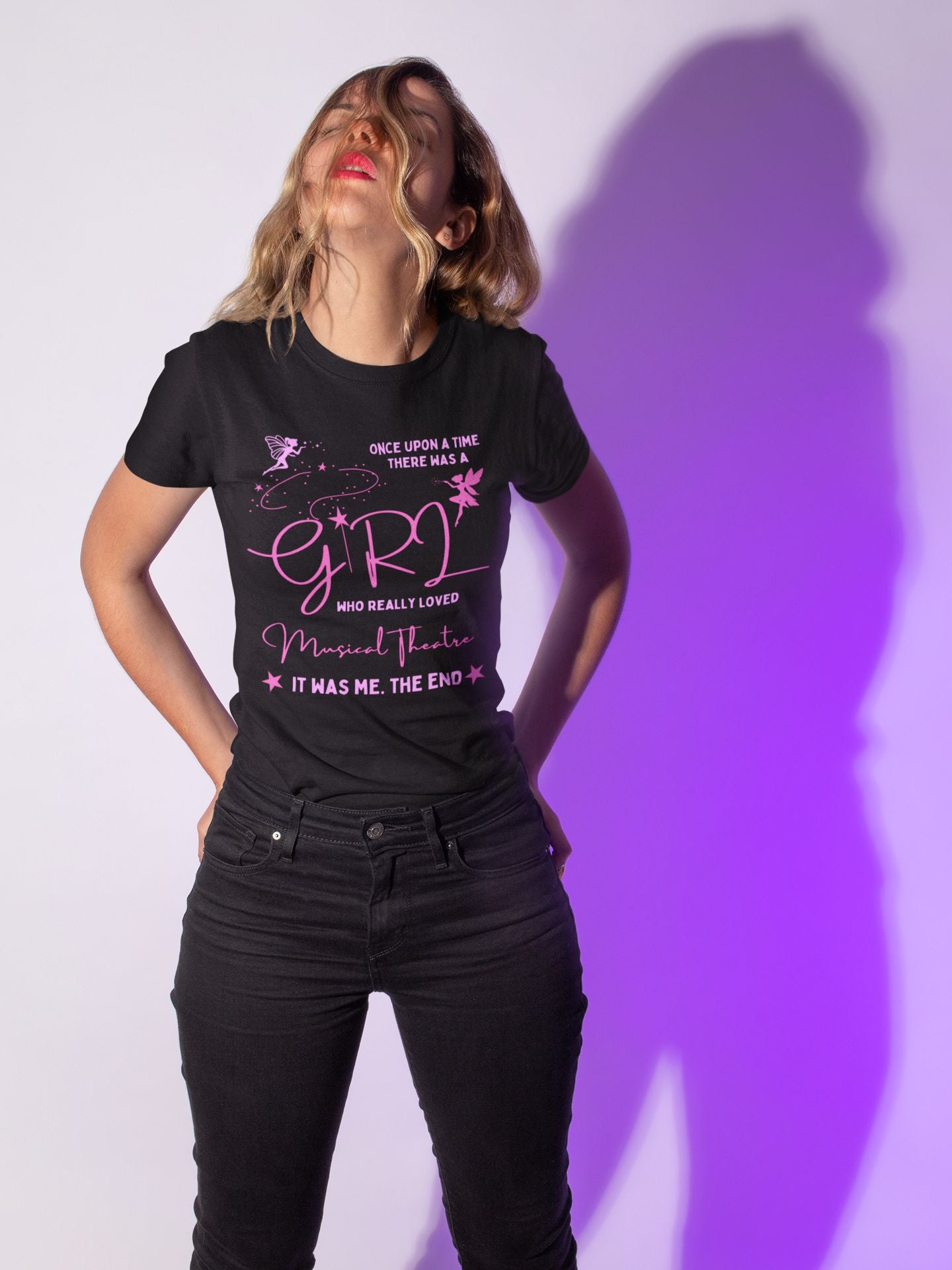 Once Upon a Time Women's Softstyle T-shirt – Magical Musical Theatre Lover's Design