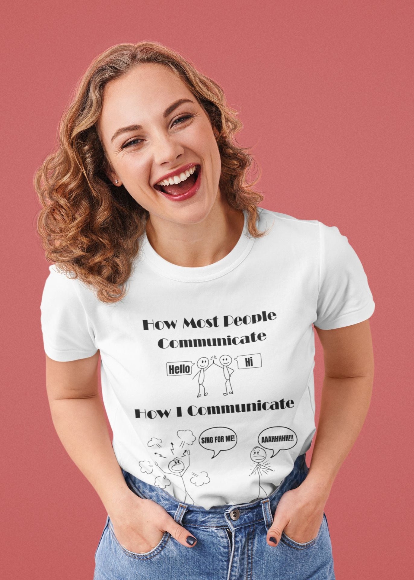 Women's T-Shirt "Theatre Voices" – Musical Theatre Design for Performers & Fans