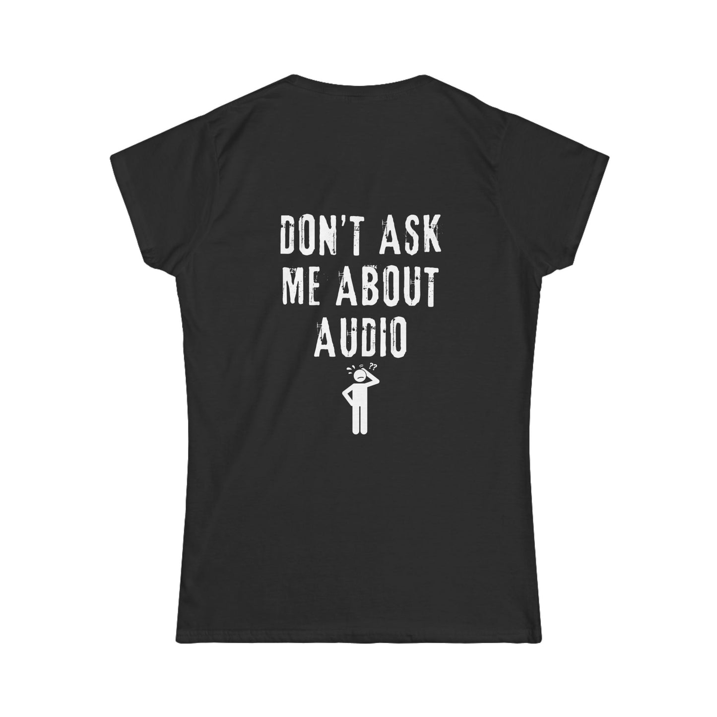 I Am Lights Funny Theatre Tech Crew T-Shirt for Women – Fitted Lighting Tech Humour