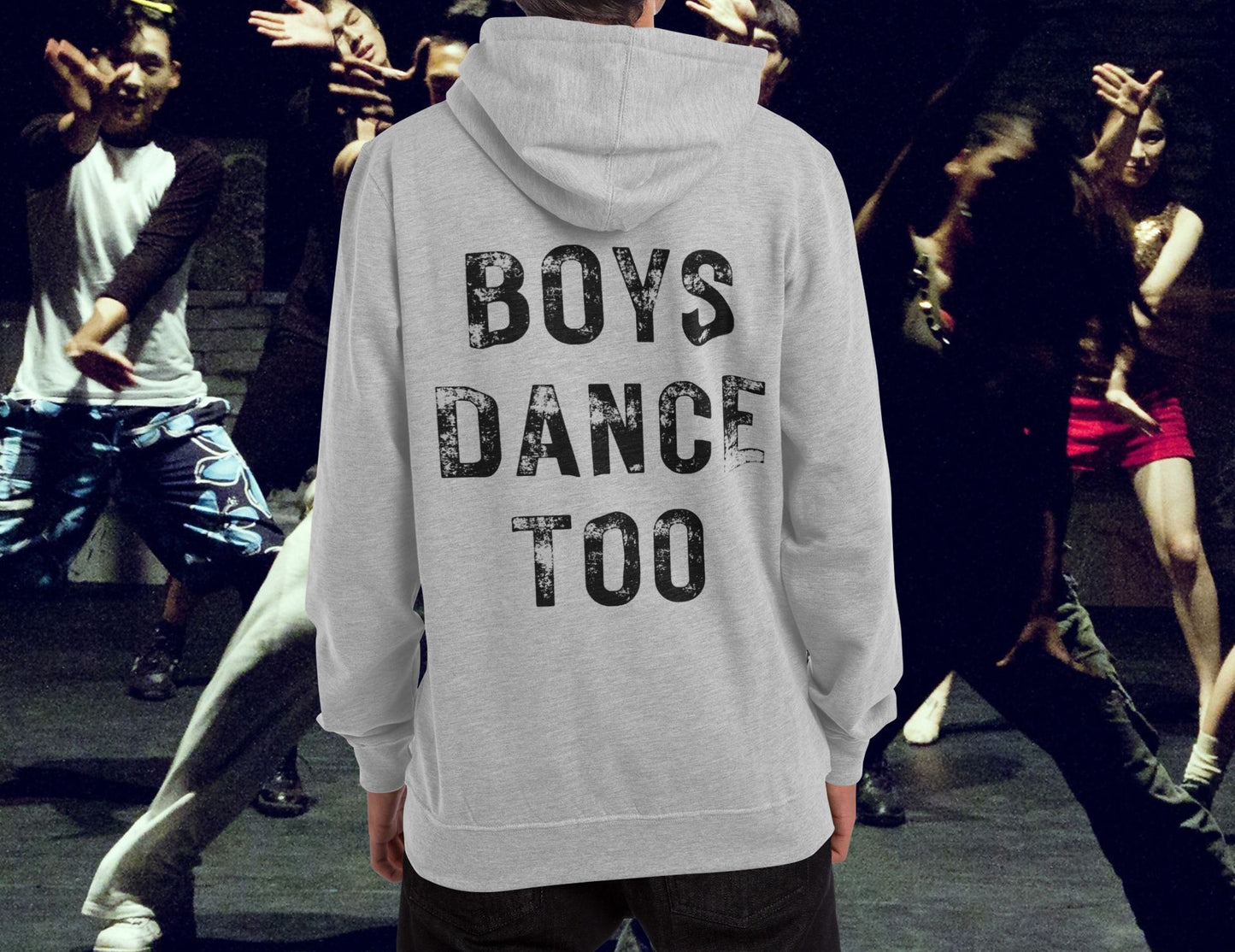Boys Dance Too Hoodie for Kids – Dance, Ballet, Theatre, and Street Style