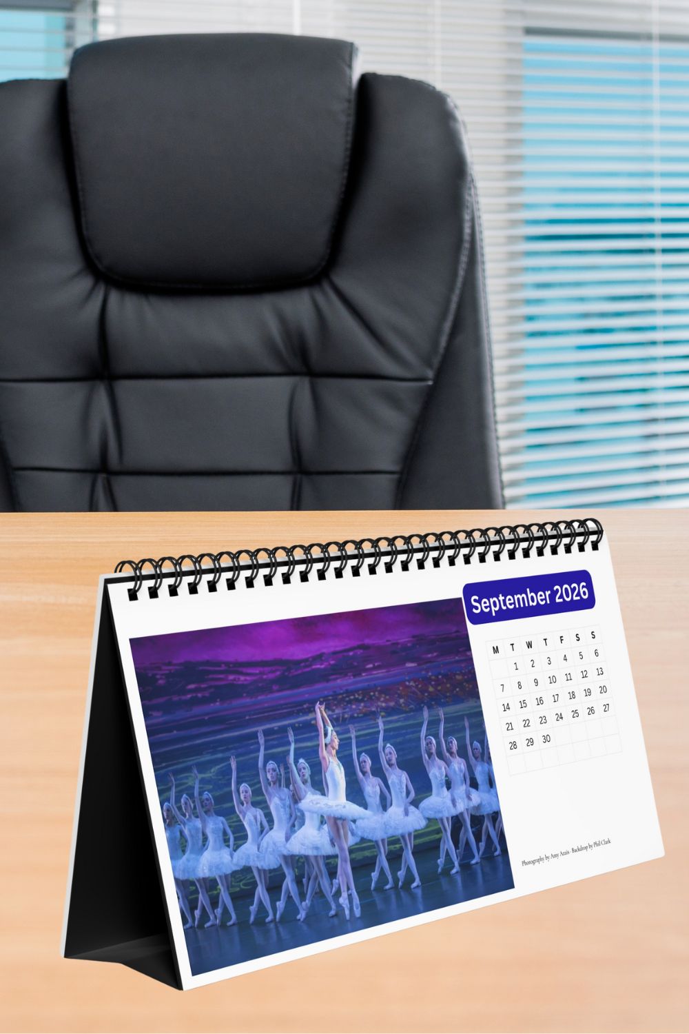 Brecon Festival Ballet 2026 Desk Calendar – Celebrating the Artistry of BFB