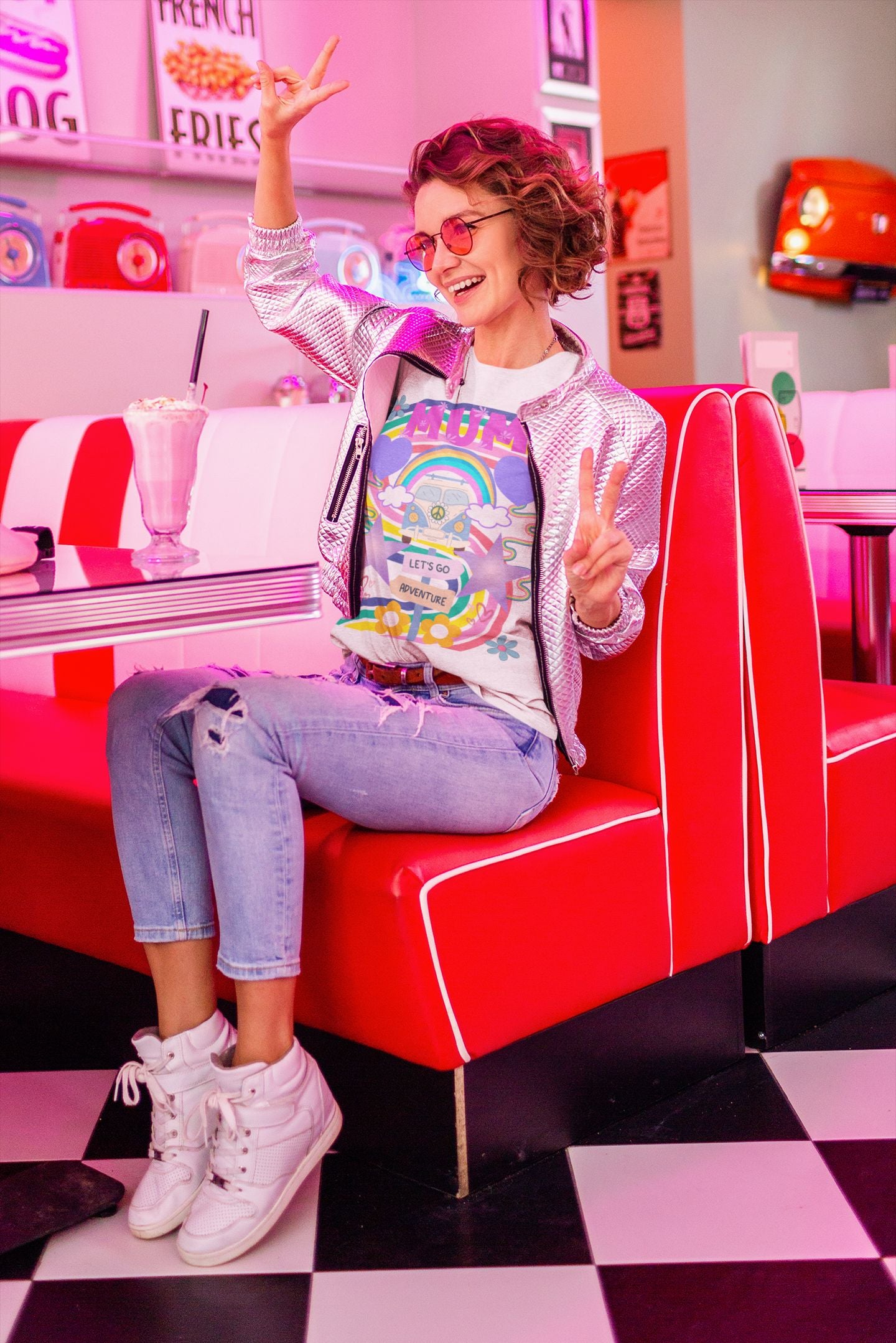 Groovy Mum – Retro Camper T-shirt | Mother’s Day Gift
