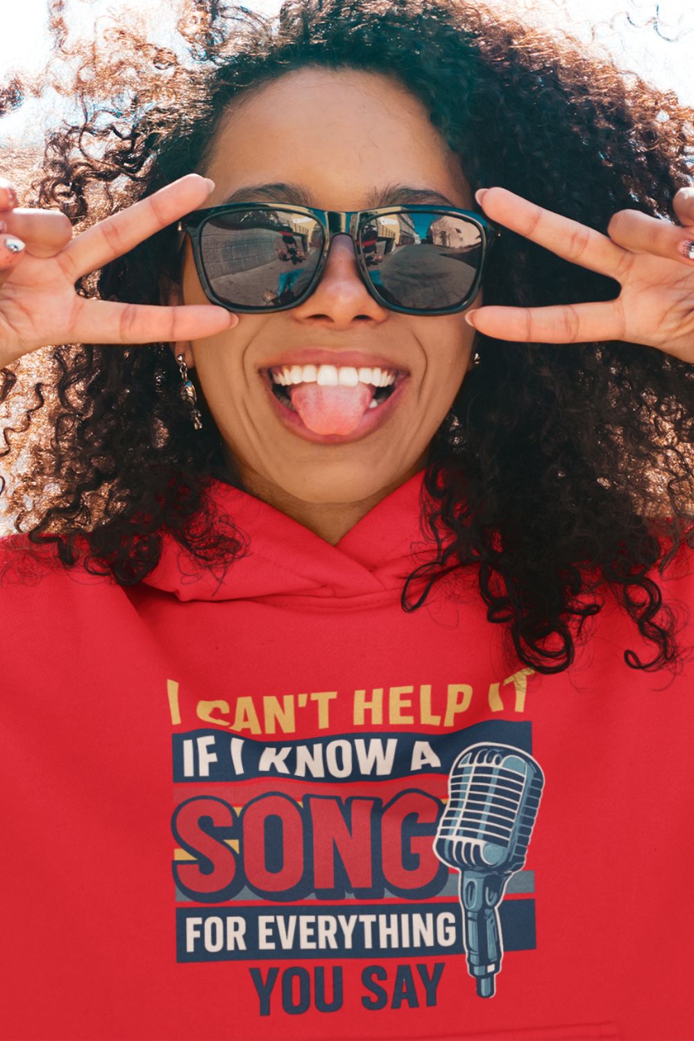 Unisex Song Lyric Hoodie – Theatre & Music Fans