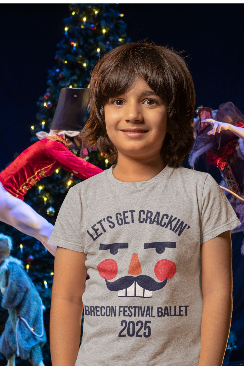 Let’s Get Crackin’ Kids T-Shirt – Brecon Festival Ballet