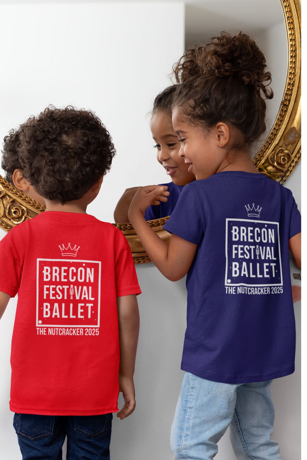 Nutcracker 2025 Kids T-Shirt – Brecon Festival Ballet