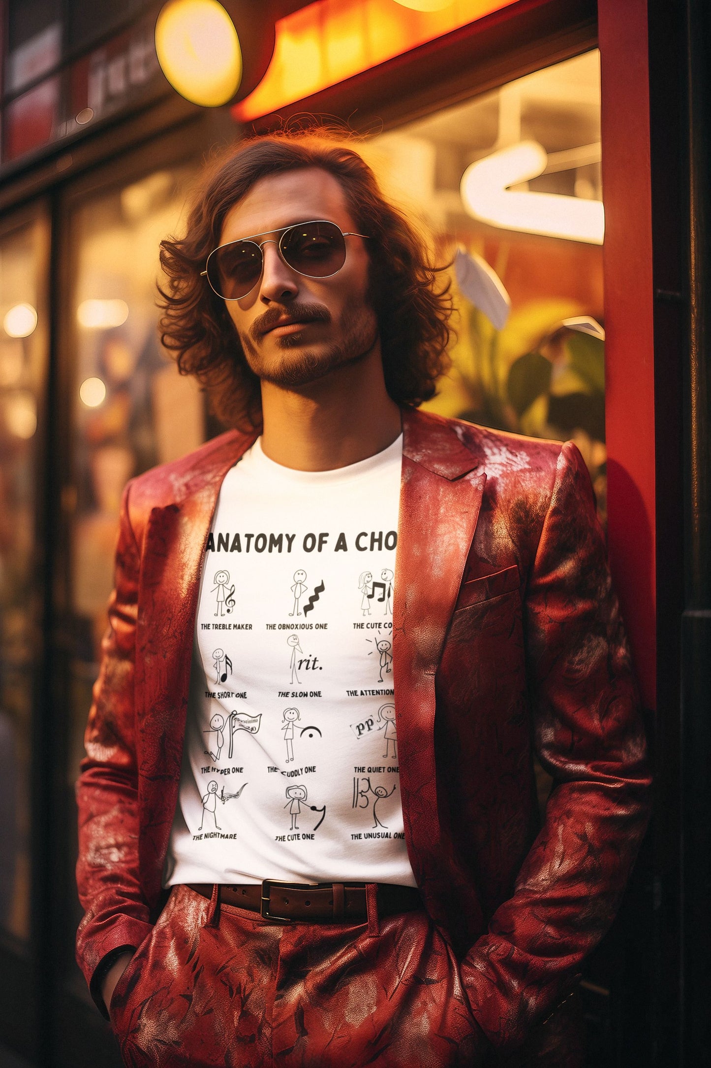 Men's Choir T-Shirt – Funny Unisex Design for Singers & Theatre Lovers