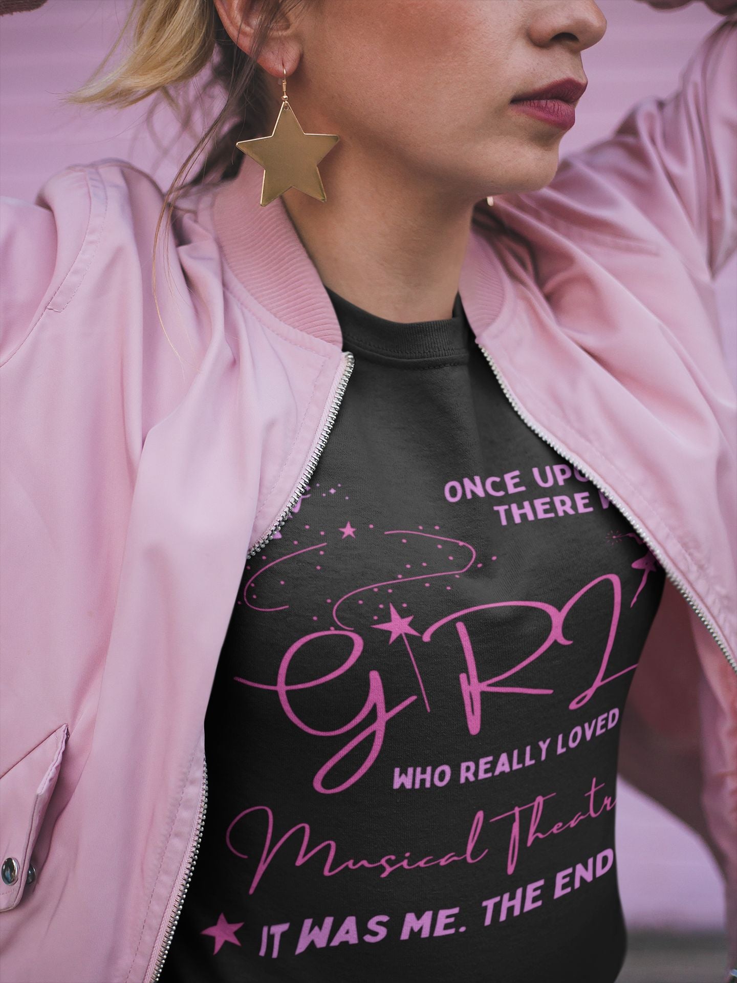 Once Upon a Time Women's Softstyle T-shirt – Magical Musical Theatre Lover's Design