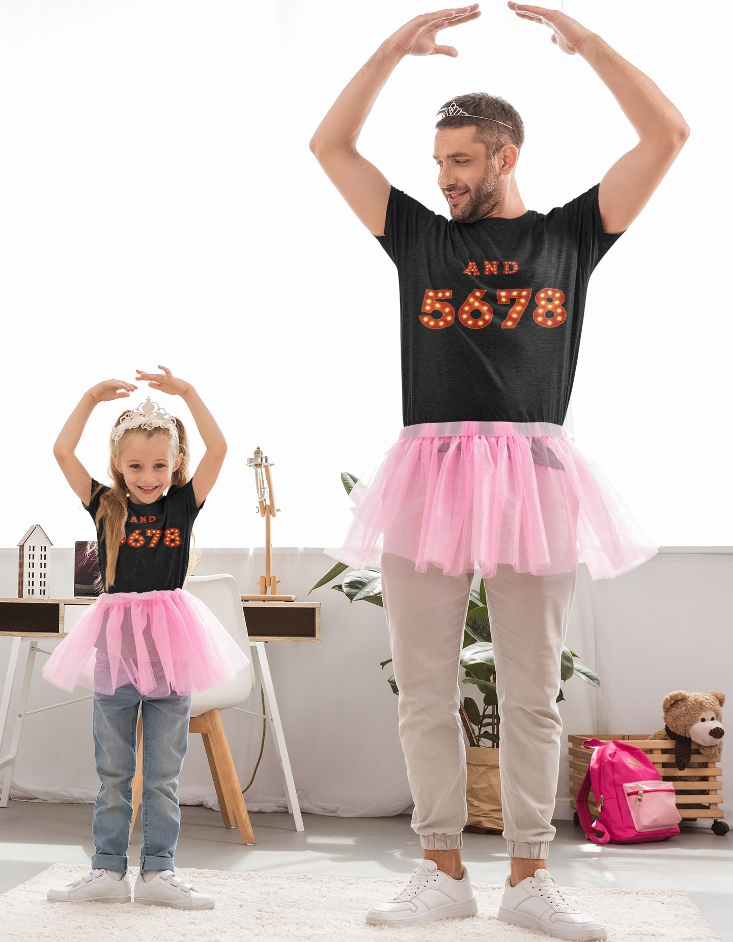 And 5 6 7 8 Dance Theatre T-Shirt – Men's Unisex Choreographer Design