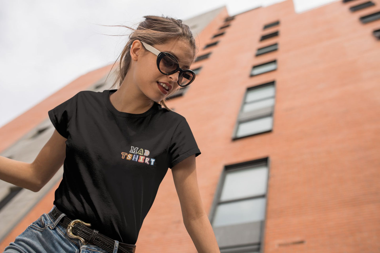 Women's "Mad T-shirt" Music Lovers’ Tee – M.A.D.T.S.H.I.R.T Design for Music Enthusiasts