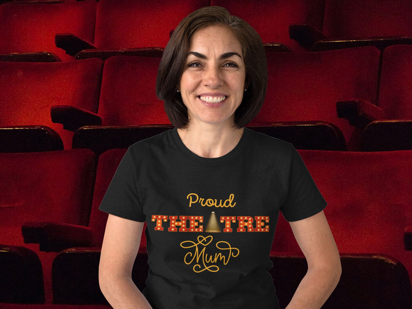 Proud Theatre Mum Women's Fitted T-Shirt – Master of Rehearsals and Taxi Service