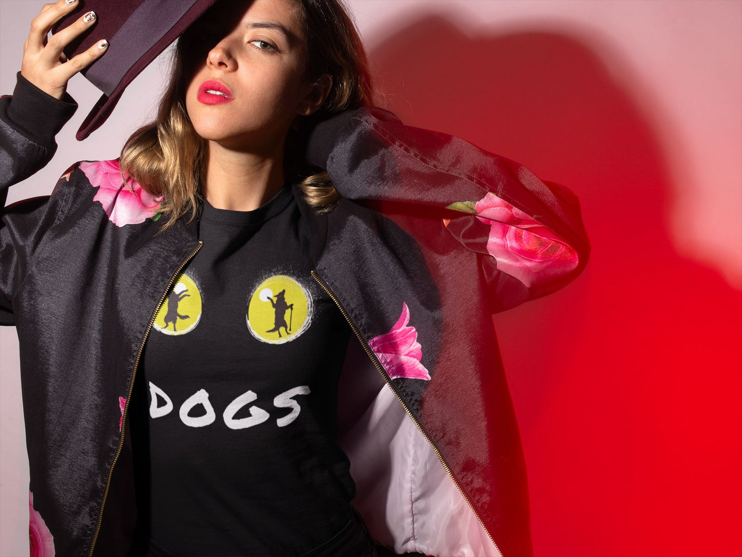 Paw-some Theatre-Inspired Women's Softstyle T-Shirt – Perfect for Dog and Theatre Lovers