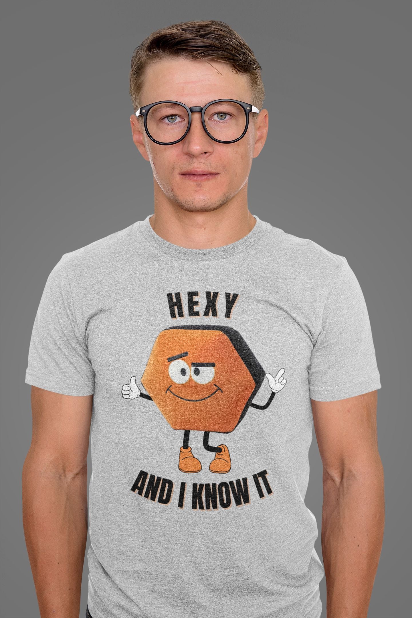 Hexy and I Know It Men's T-Shirt (Unisex Fit)