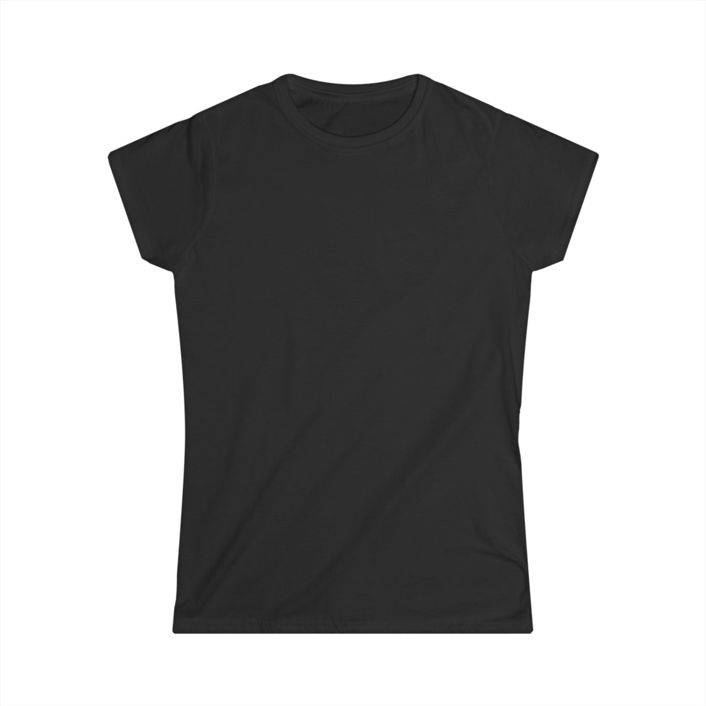 "I DON'T NEED A MIC!" Women's Fitted Singer Stage T-Shirt