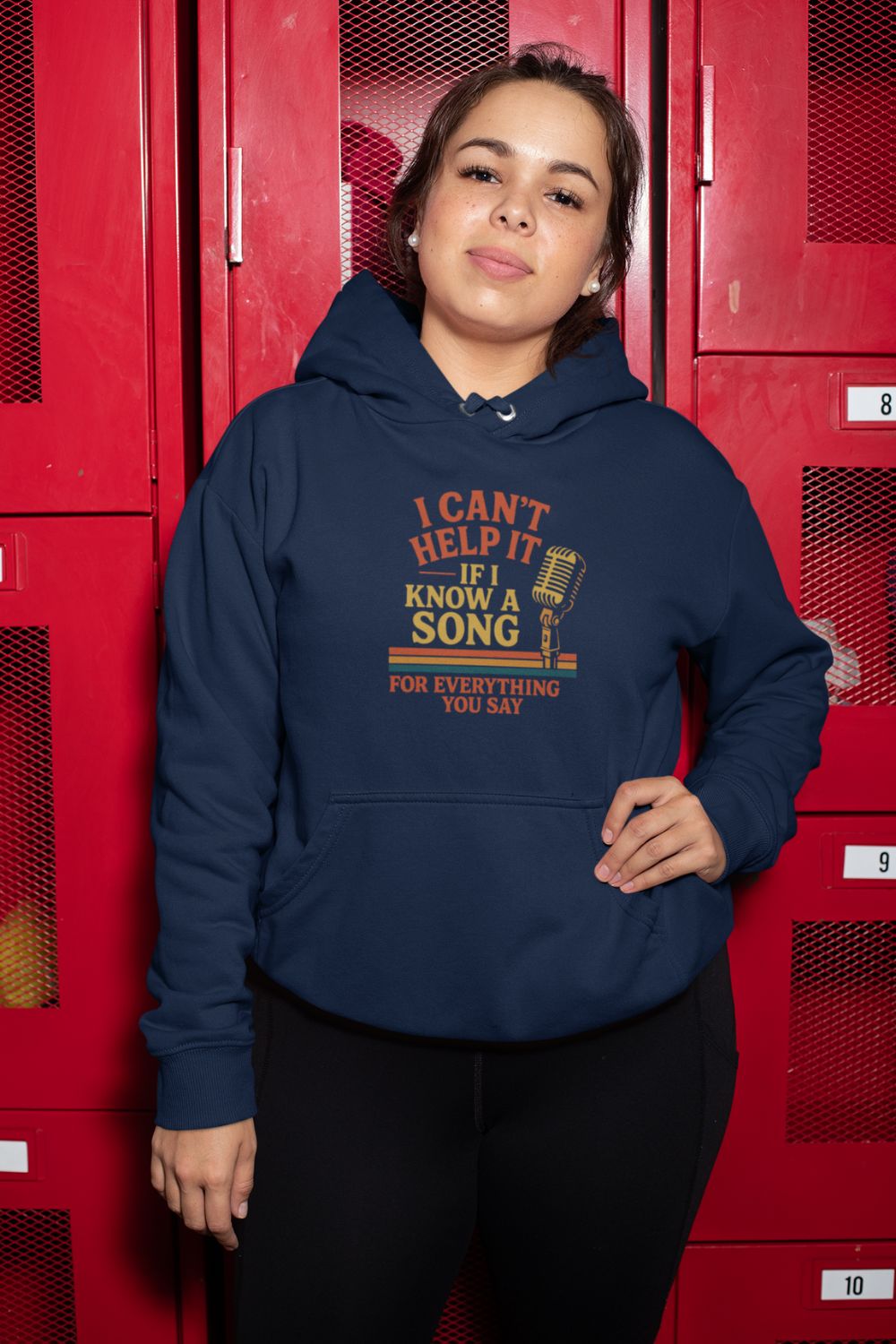 Unisex Song Lyric Hoodie – Theatre & Music Fans