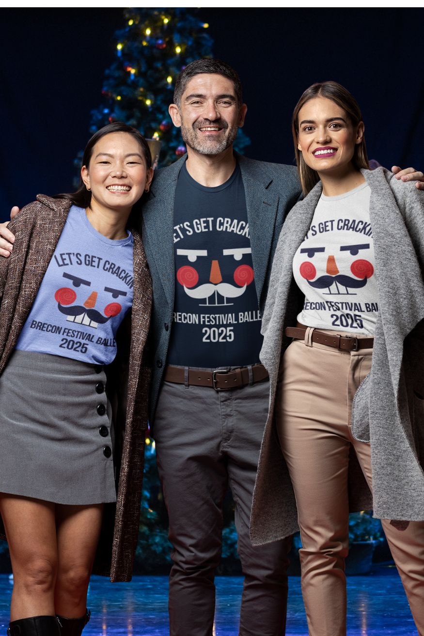 Let’s Get Crackin’ T-Shirt – Brecon Festival Ballet