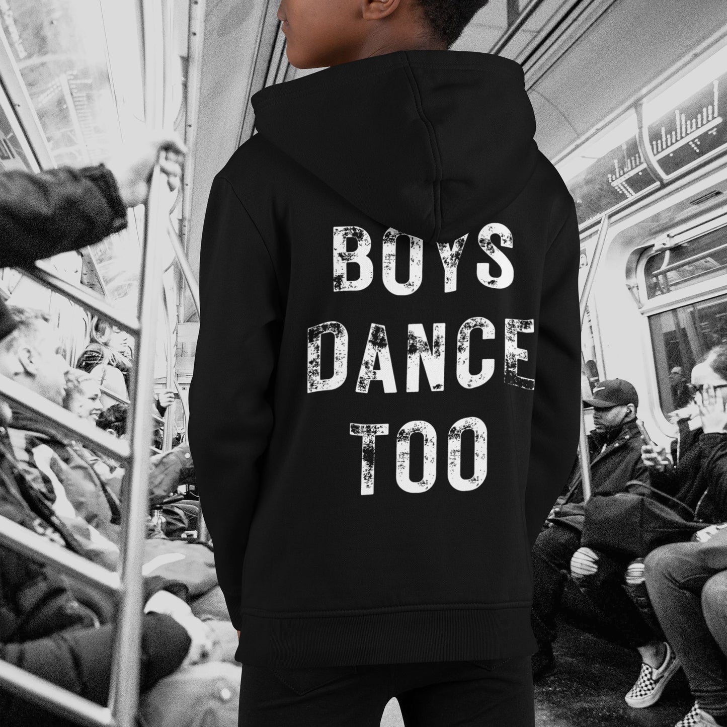 Boys Dance Too Hoodie for Kids – Dance, Ballet, Theatre, and Street Style