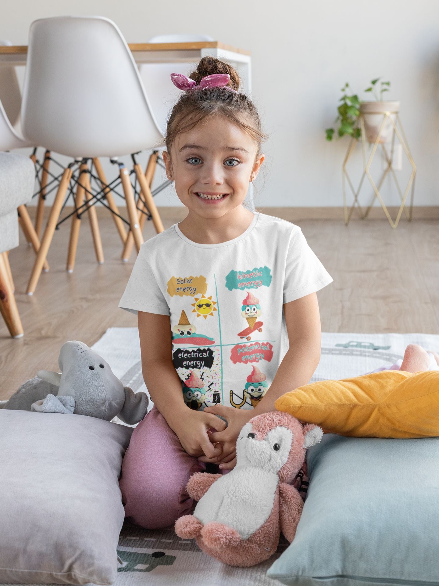 STEM Physics Fun T-Shirt – Ice Cream Energy Learning for Kids