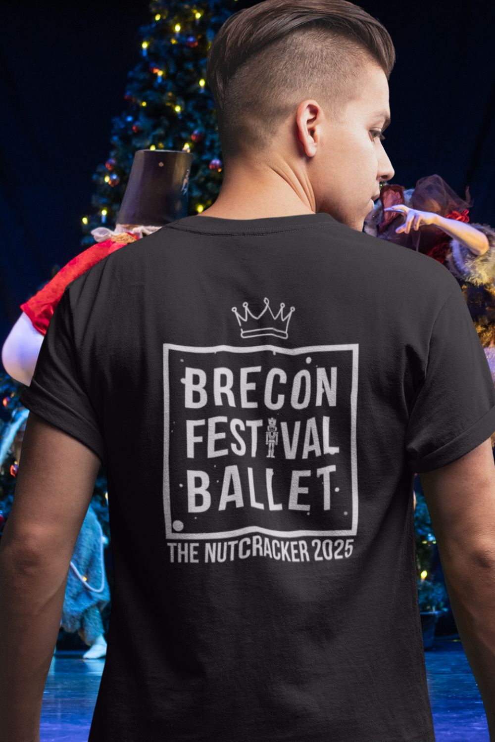 Nutcracker 2025 Adult T-Shirt – Show Your Support for Brecon Festival Ballet