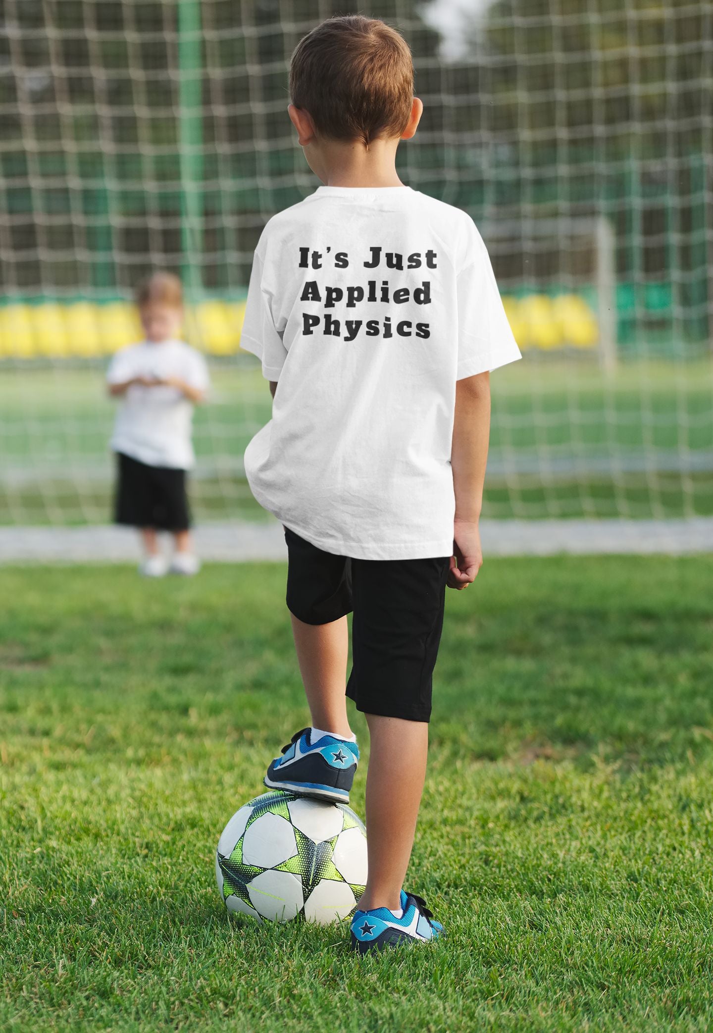 "Sports Day? It's Just Applied Physics!" STEM Kids' T-Shirt