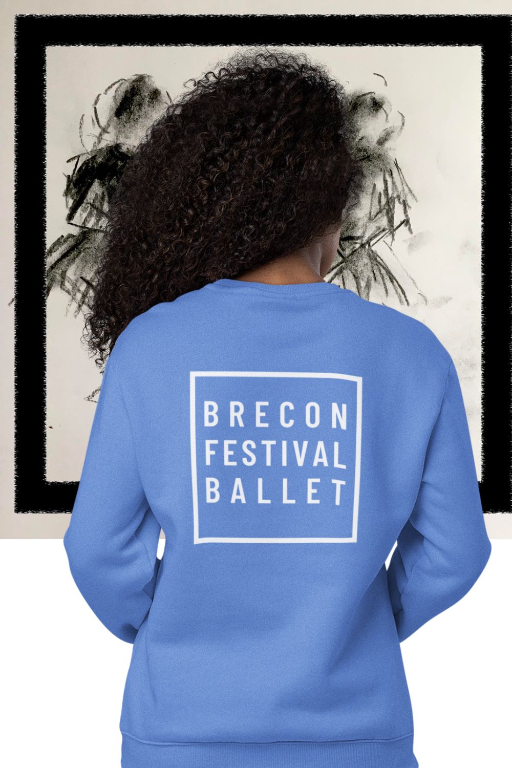 Brecon Festival Ballet Logo Back Print Sweatshirt – Unisex Supporter Style