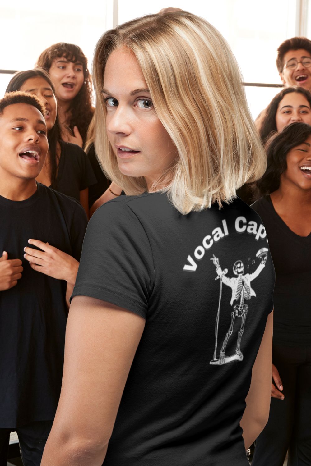 Women’s Vocal Captain T-Shirt – Slim Fit for Choir & Theatre Leaders