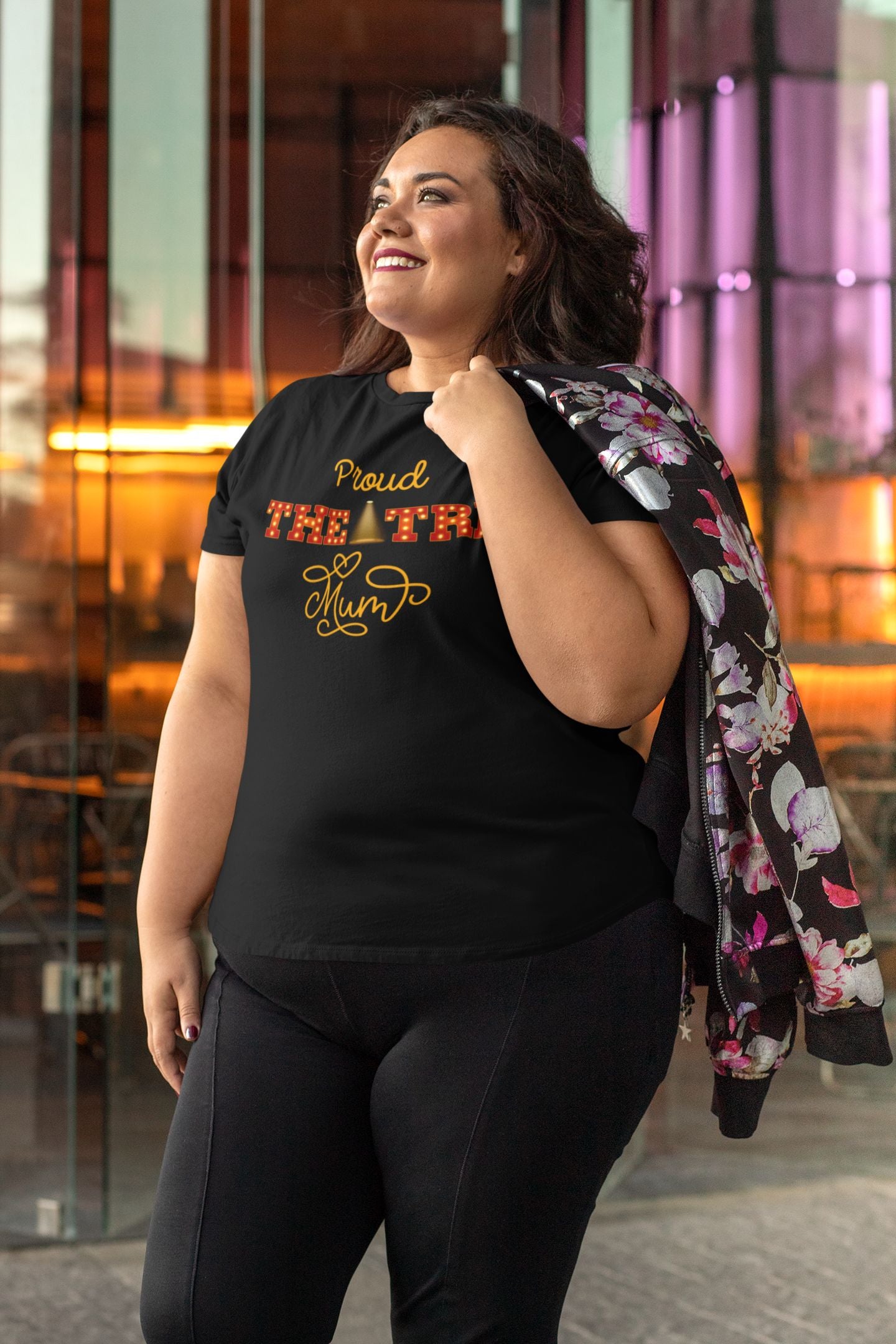 Proud Theatre Mum Women's Fitted T-Shirt – Master of Rehearsals and Taxi Service