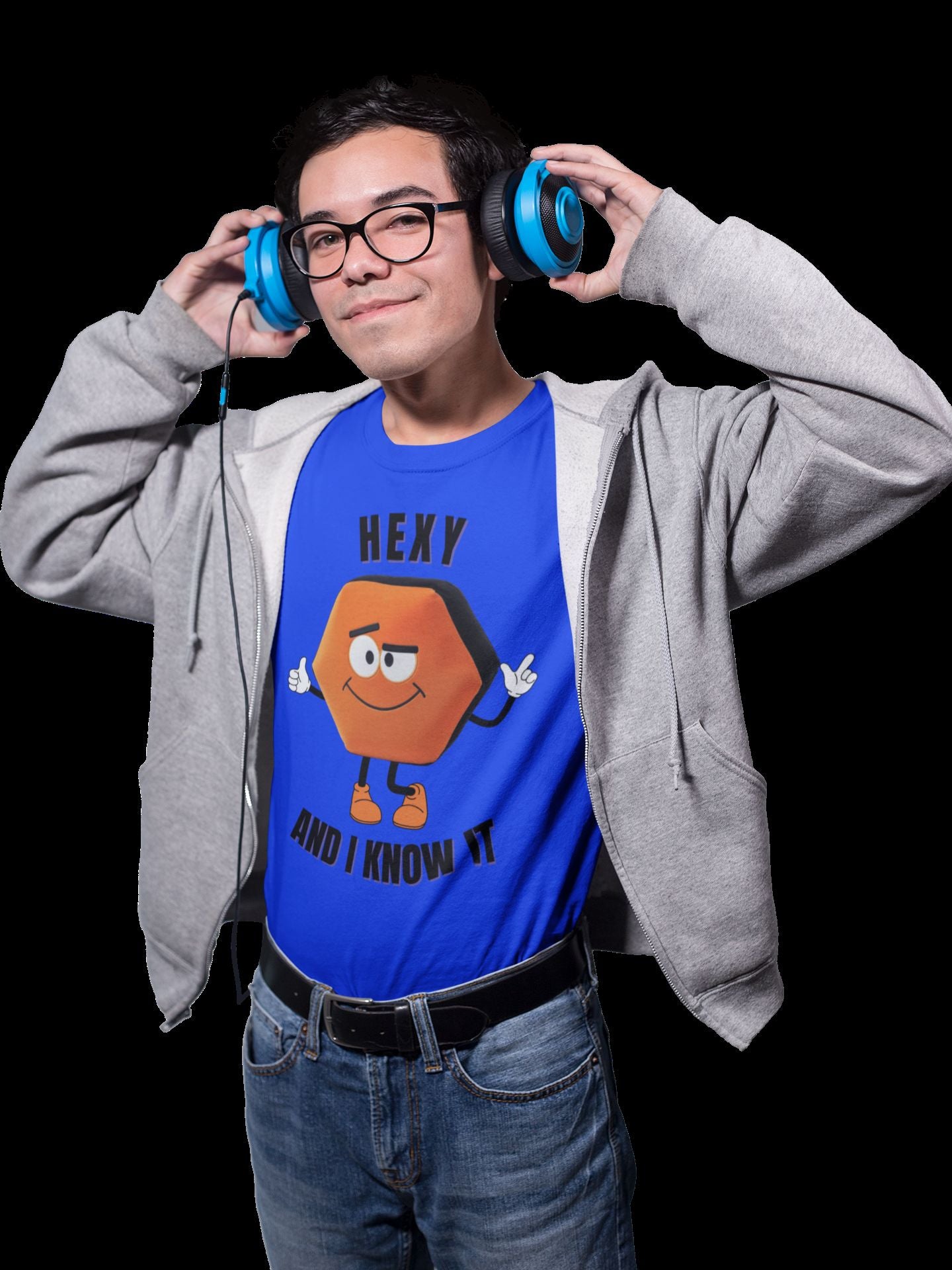 Hexy and I Know It Men's T-Shirt (Unisex Fit)