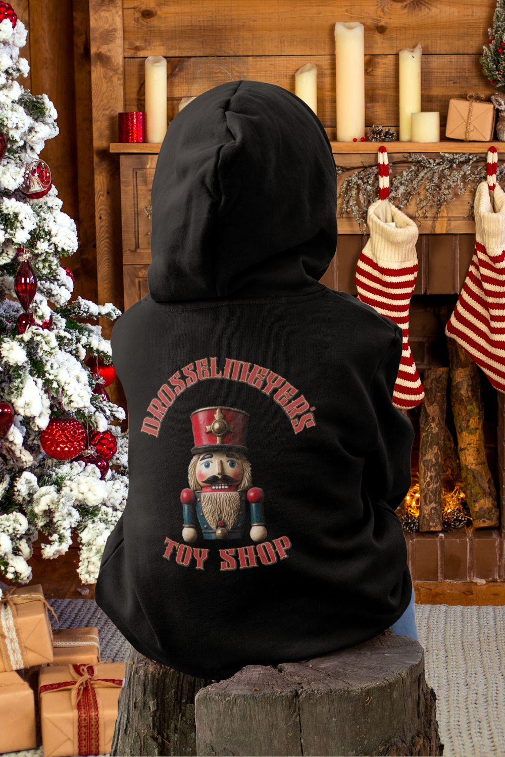 Drosselmeyer’s Toy Shop Kids’ Hoodie – Nutcracker Magic for Young Fans