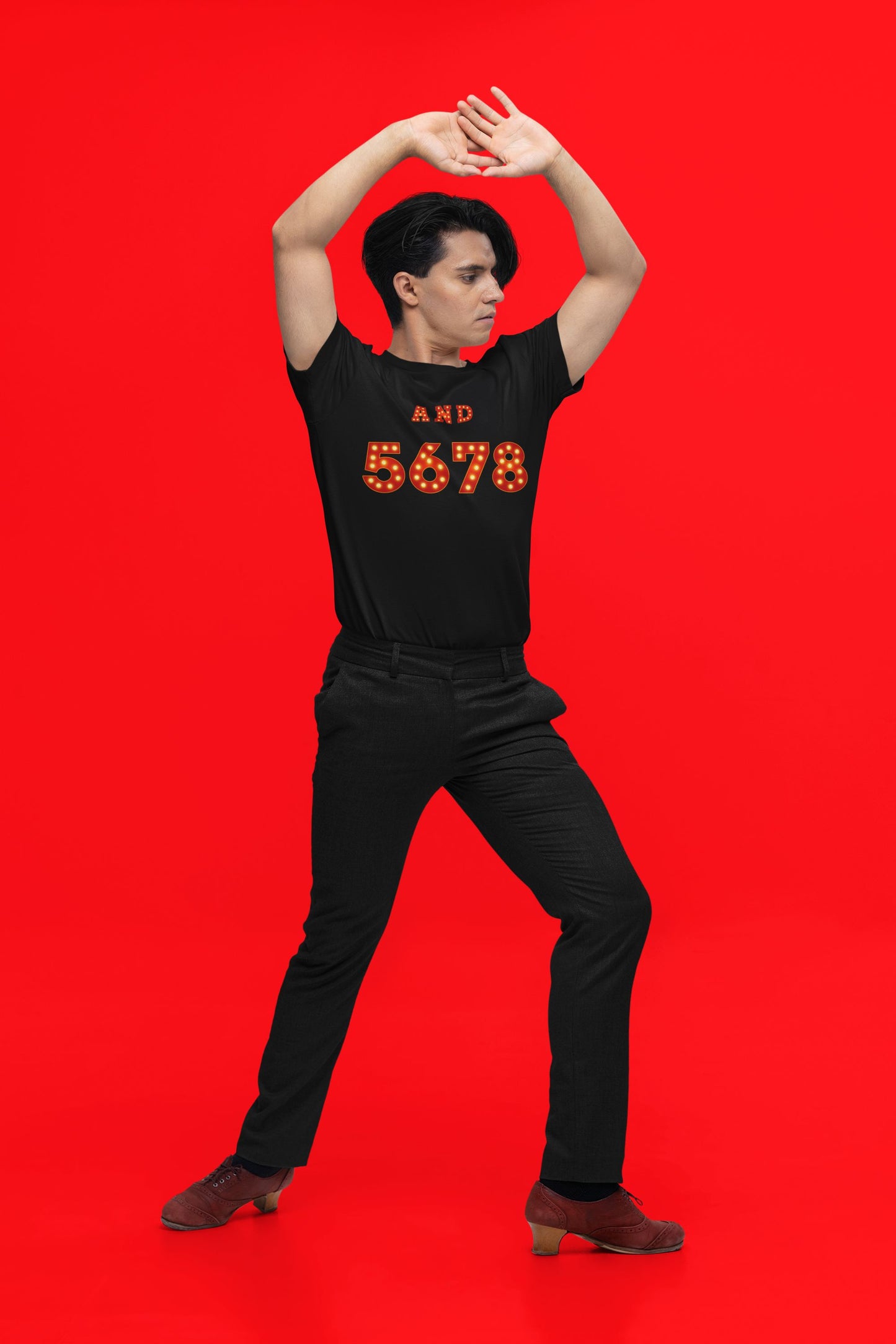 And 5 6 7 8 Dance Theatre T-Shirt – Men's Unisex Choreographer Design