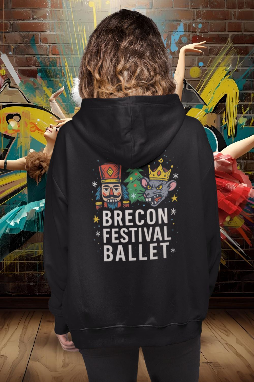 Nutcracker vs. King Rat Kids Hoodie – Brecon Festival Ballet