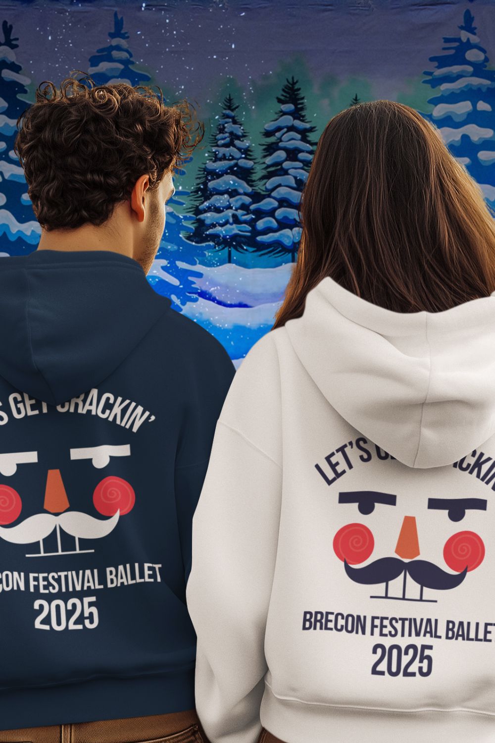 Let’s Get Crackin’ Back Print Hoodie – Brecon Festival Ballet