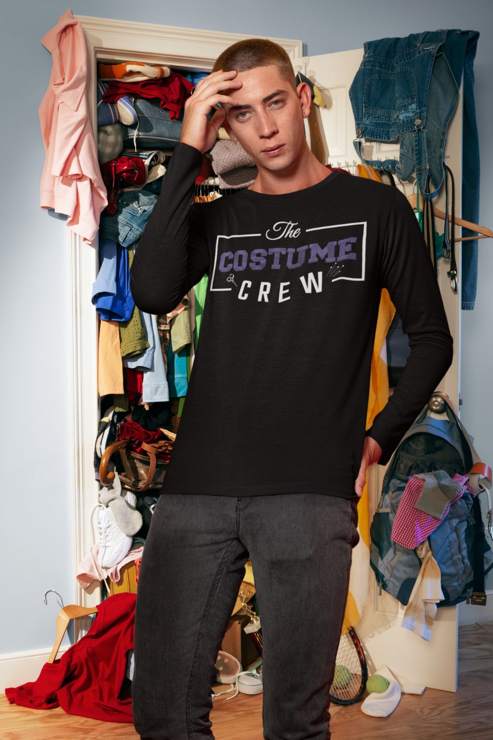 Costume Crew Long Sleeve T-Shirt – Unisex Ultra Cotton