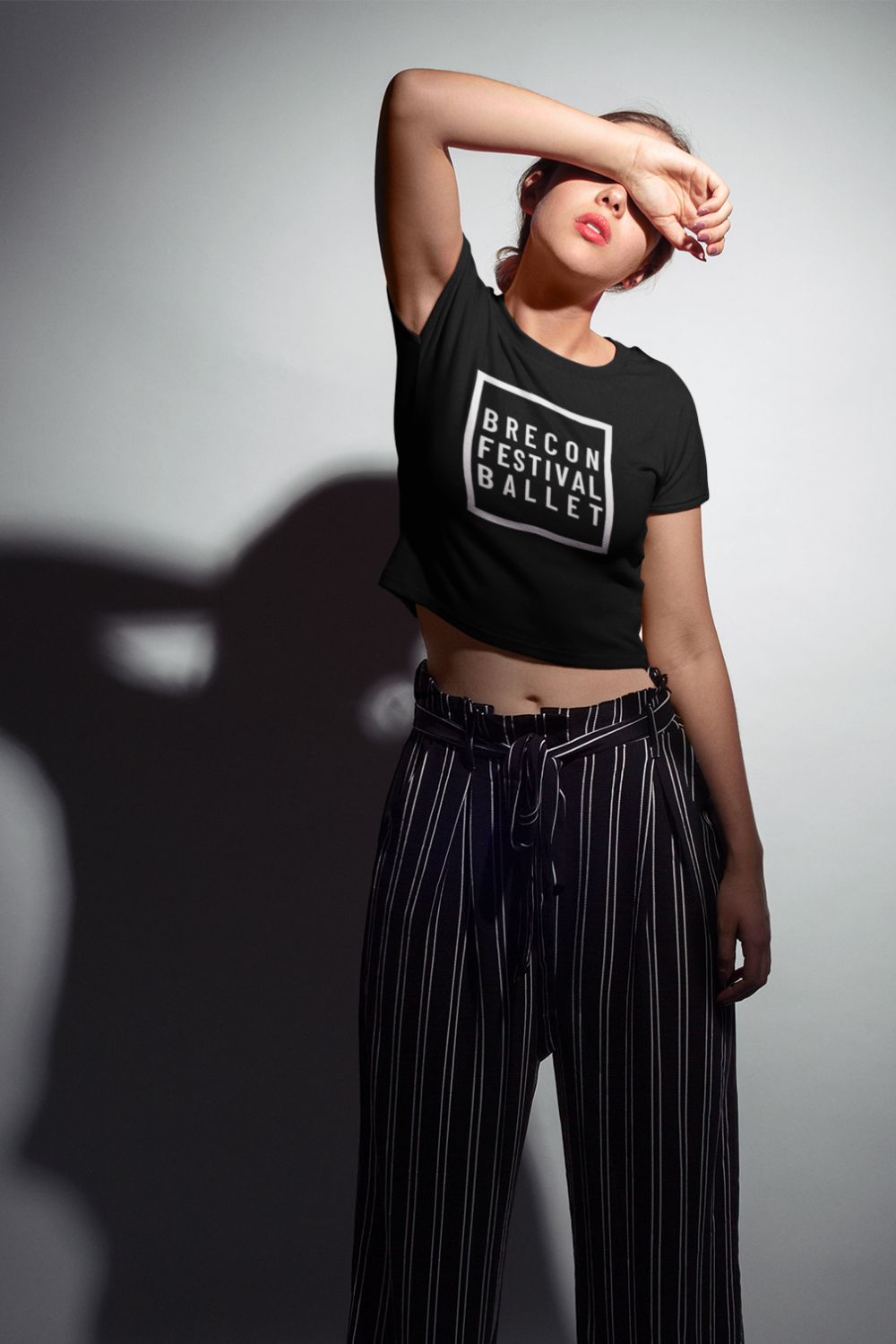 Brecon Festival Ballet – Women’s Cropped Top (Black)