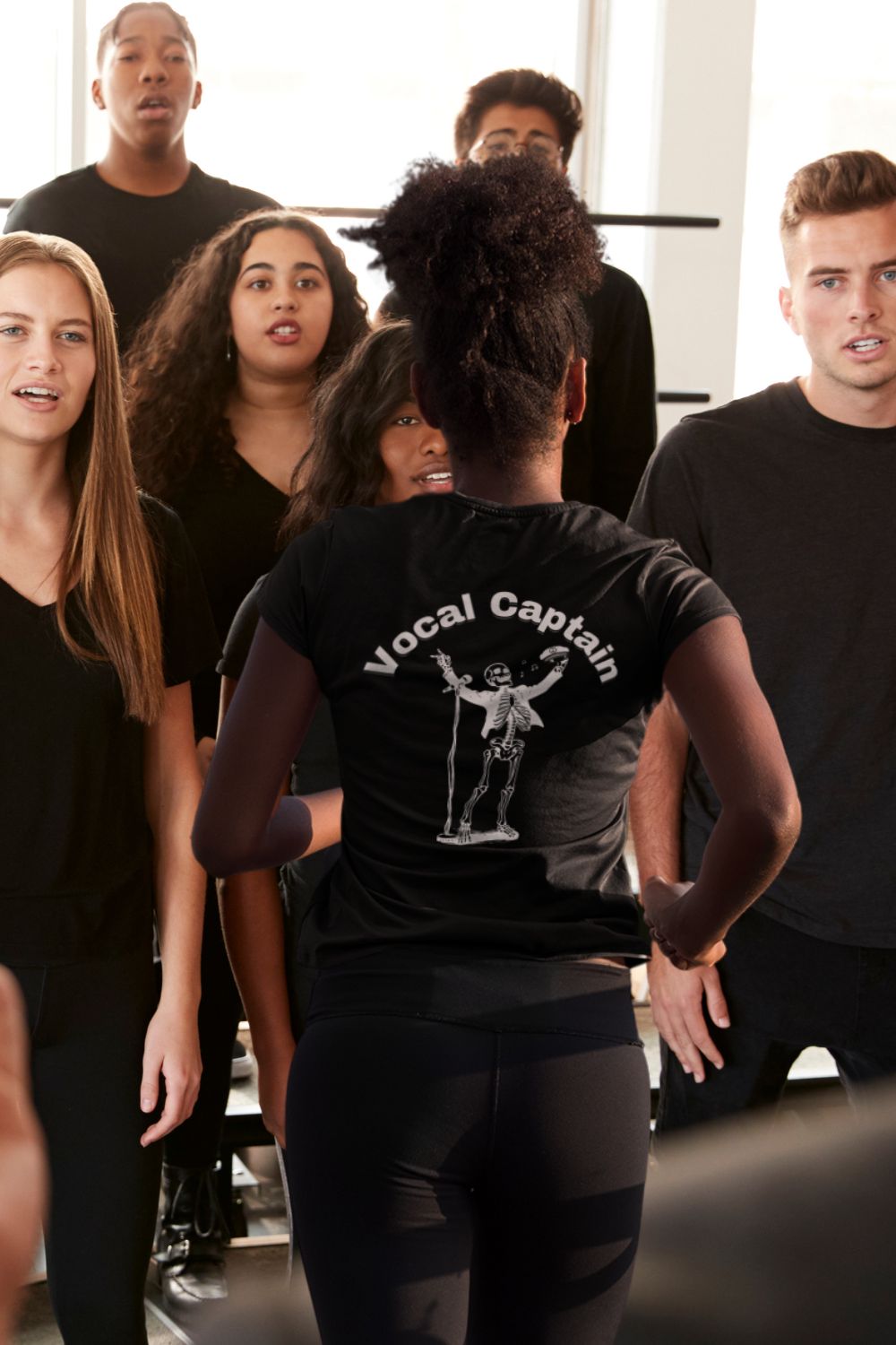 Women’s Vocal Captain T-Shirt – Slim Fit for Choir & Theatre Leaders