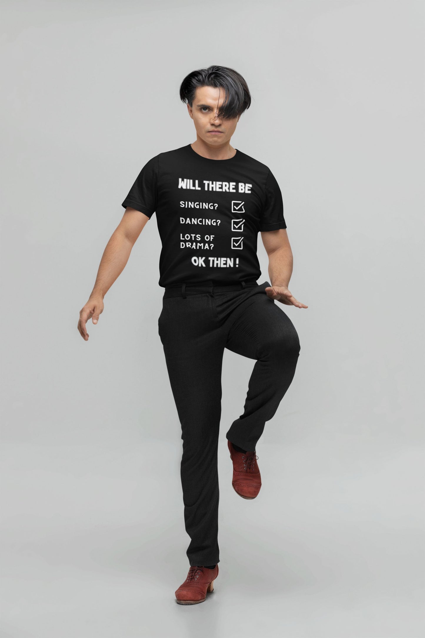 Men’s Theatre T-Shirt – For Drama Seekers & Theatre Lovers, Unisex Design