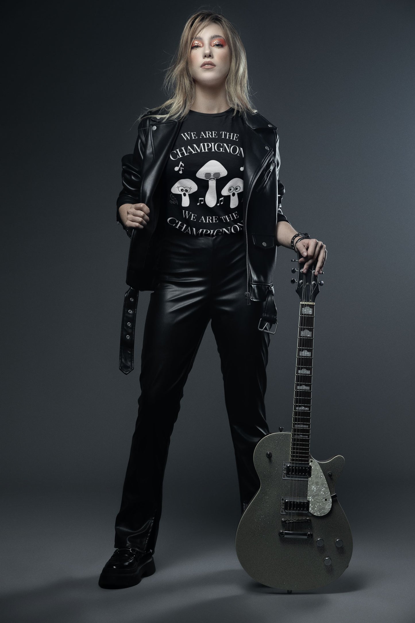 We Are The Champignons Women's T-shirt – Fitted Style for Theatre & Music Lovers