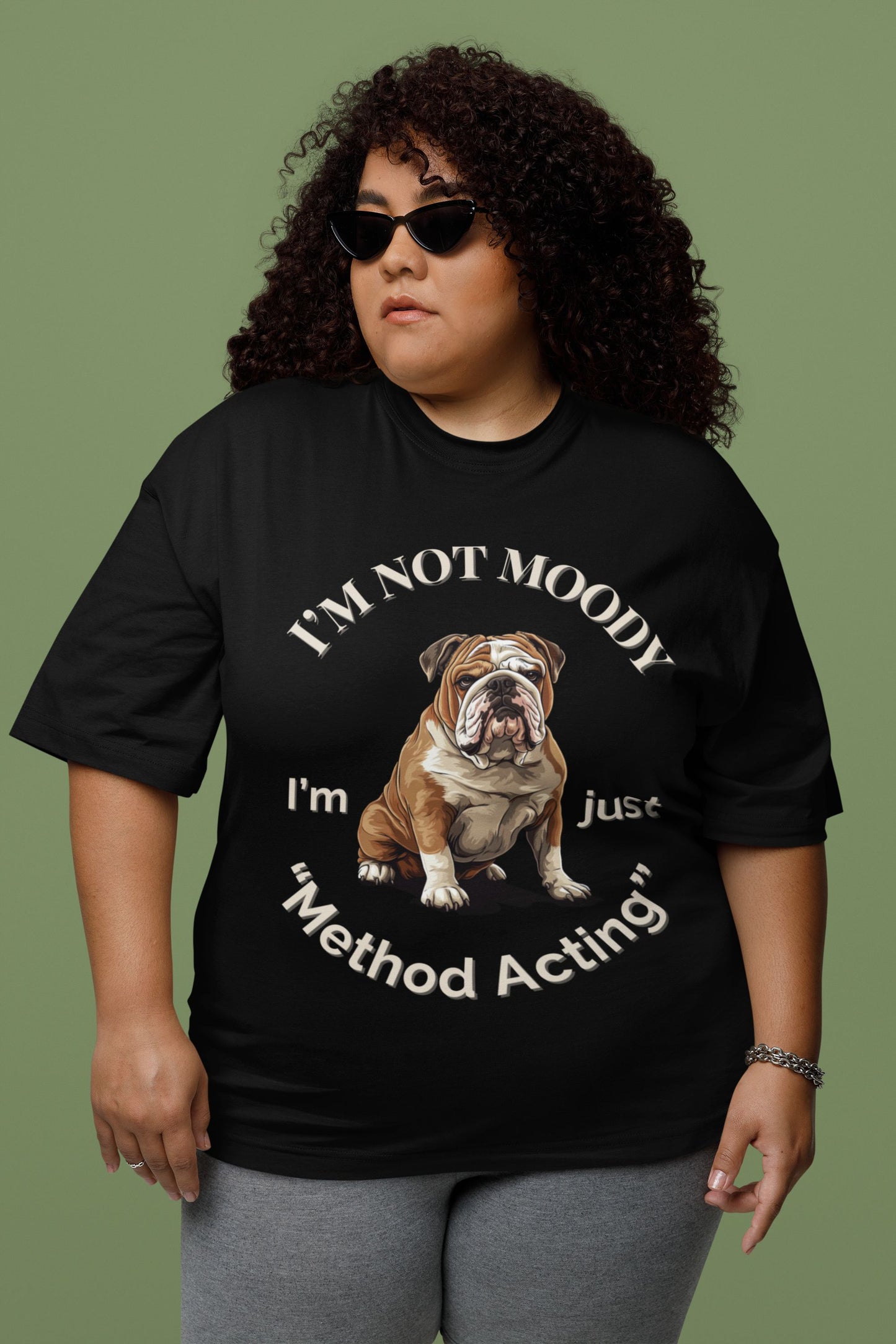 "I’m Not Moody, I’m Just Method Acting" Men's Unisex T-Shirt – Perfect for Actors